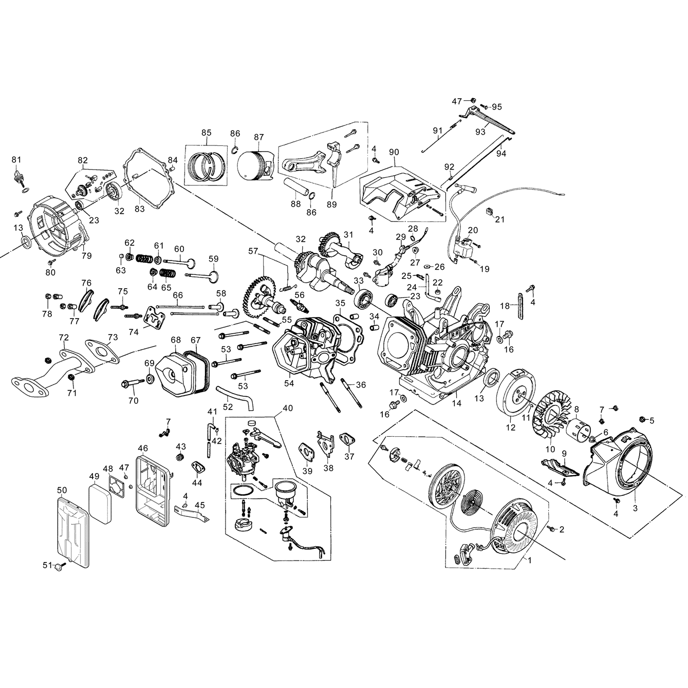 Генератор бензиновый СБ-7000