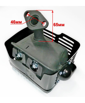 Глушитель в сборе для SGC4000-4800(21)ZMD,МК-7000М,7500,8000М(37)SEC,7800М PRO(86,96)KST,GMC-5.5