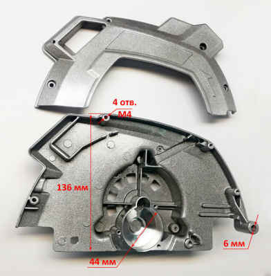 Алюминиевая головка в сборе для ДП-190/1800, 20/190A(37,40) Ресанта GOL