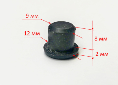 Заглушка резиновая для БП-4516(18), 5218(20), 6220(58) Ресанта TPW